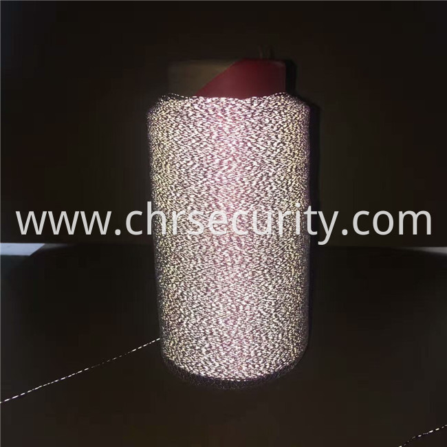 0.3mmorange embroidery reflective thread night